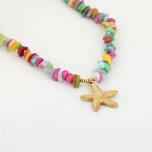 Afbeelding in Gallery-weergave laden, Kralen ketting met bedel - Multicolour
