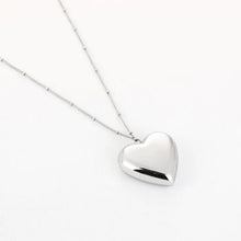 Afbeelding in Gallery-weergave laden, Ketting Hart Bedel Zilver
