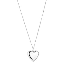 Afbeelding in Gallery-weergave laden, Ketting Hart Bedel Zilver
