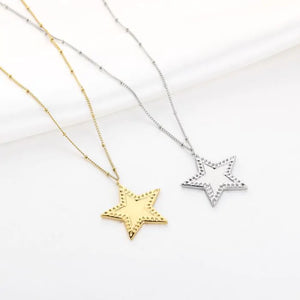 Ketting Ster Bedel Goud