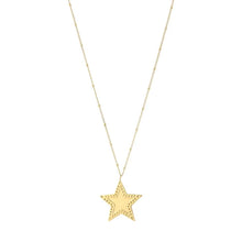 Afbeelding in Gallery-weergave laden, Ketting Ster Bedel Goud
