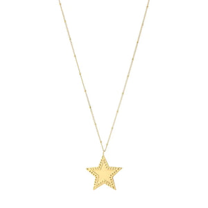 Ketting Ster Bedel Goud