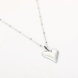 Ketting hart - Zilver