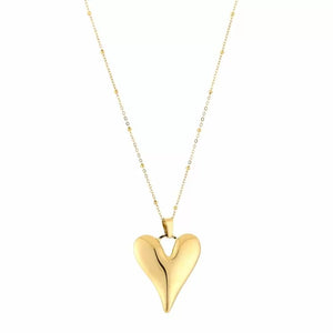 Ketting met hart - Goud