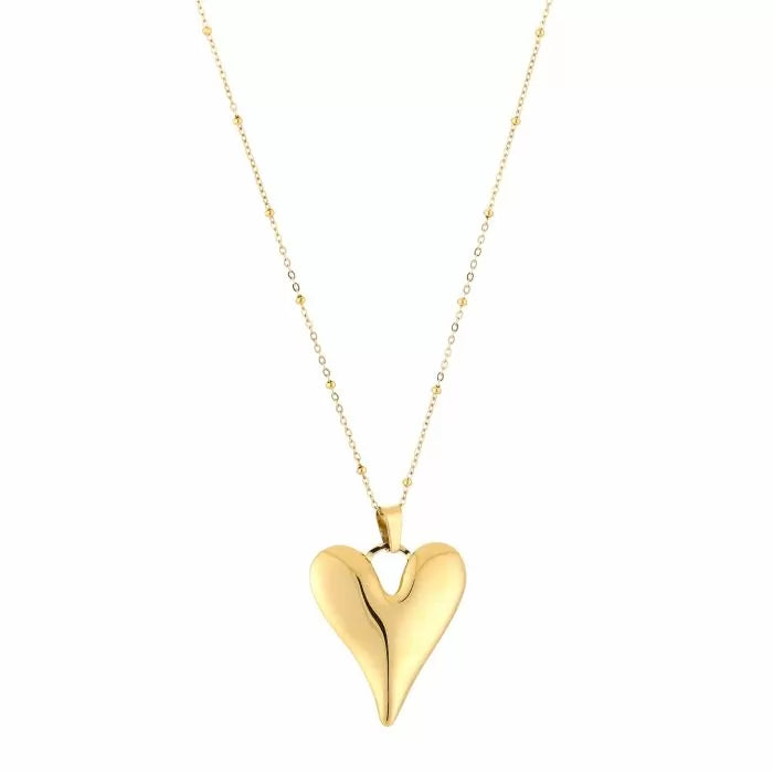 Ketting met hart - Goud