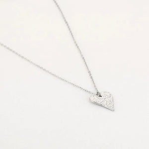 Ketting hartje - Zilver