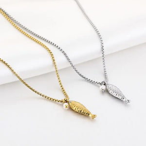 Ketting visje - Zilver