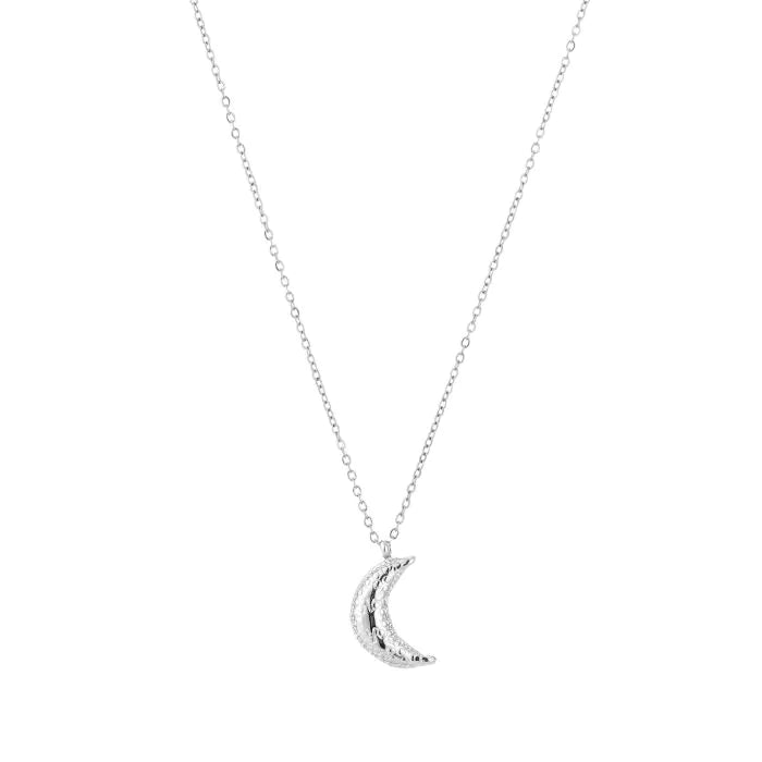 Ketting maantje - Zilver