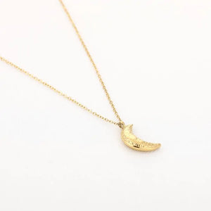 Ketting maantje - Goud