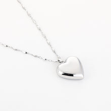 Afbeelding in Gallery-weergave laden, Lange ketting Hart - Zilver
