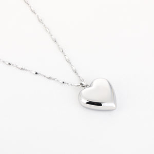 Lange ketting Hart - Zilver