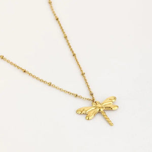 Ketting libelle - Goud