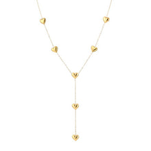Afbeelding in Gallery-weergave laden, Ketting met hartjes - Goud
