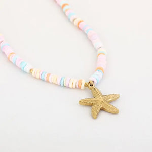 Ketting Ster - Gekleurd