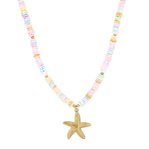 Ketting Ster - Gekleurd