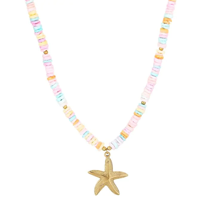 Ketting Ster - Gekleurd