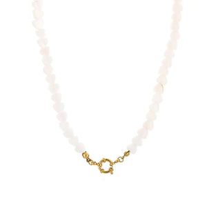 Ketting hartjes - Wit
