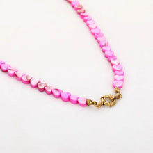 Afbeelding in Gallery-weergave laden, Ketting hartjes - Roze
