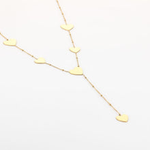 Afbeelding in Gallery-weergave laden, Lange ketting hartjes - Goud
