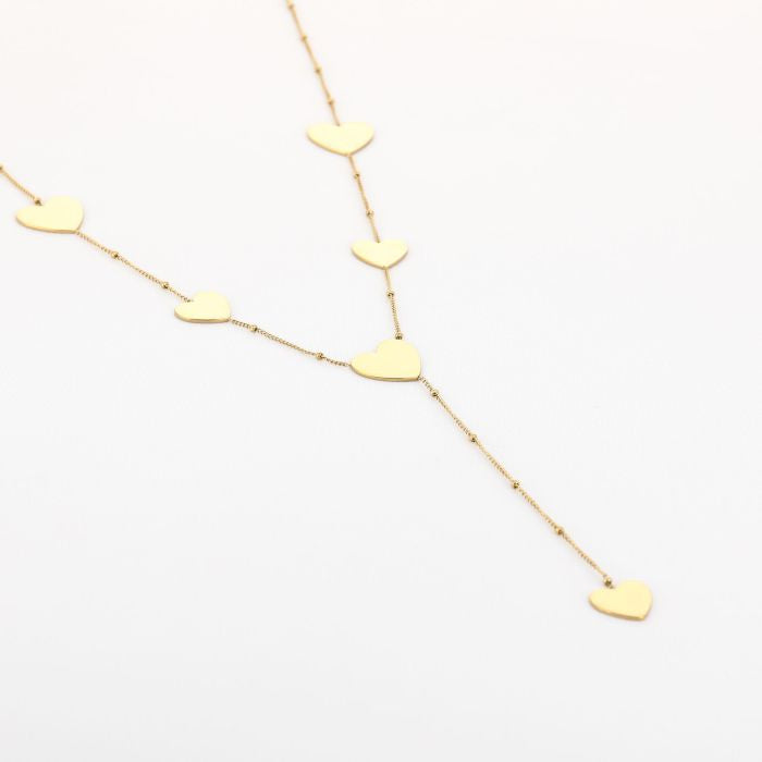 Ketting Hearts - Goud