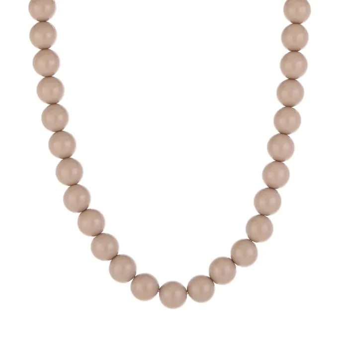 Kralen ketting - Beige