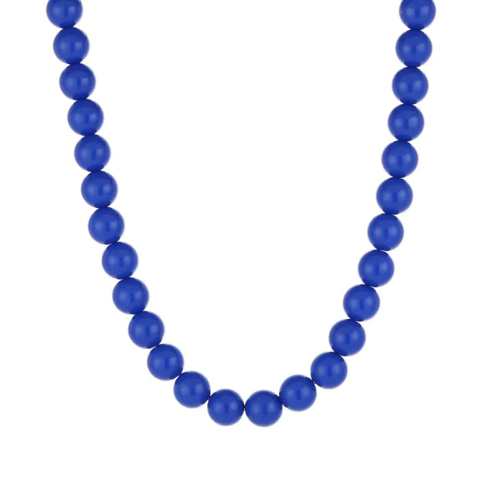 Kralen ketting - Cobalt blauw