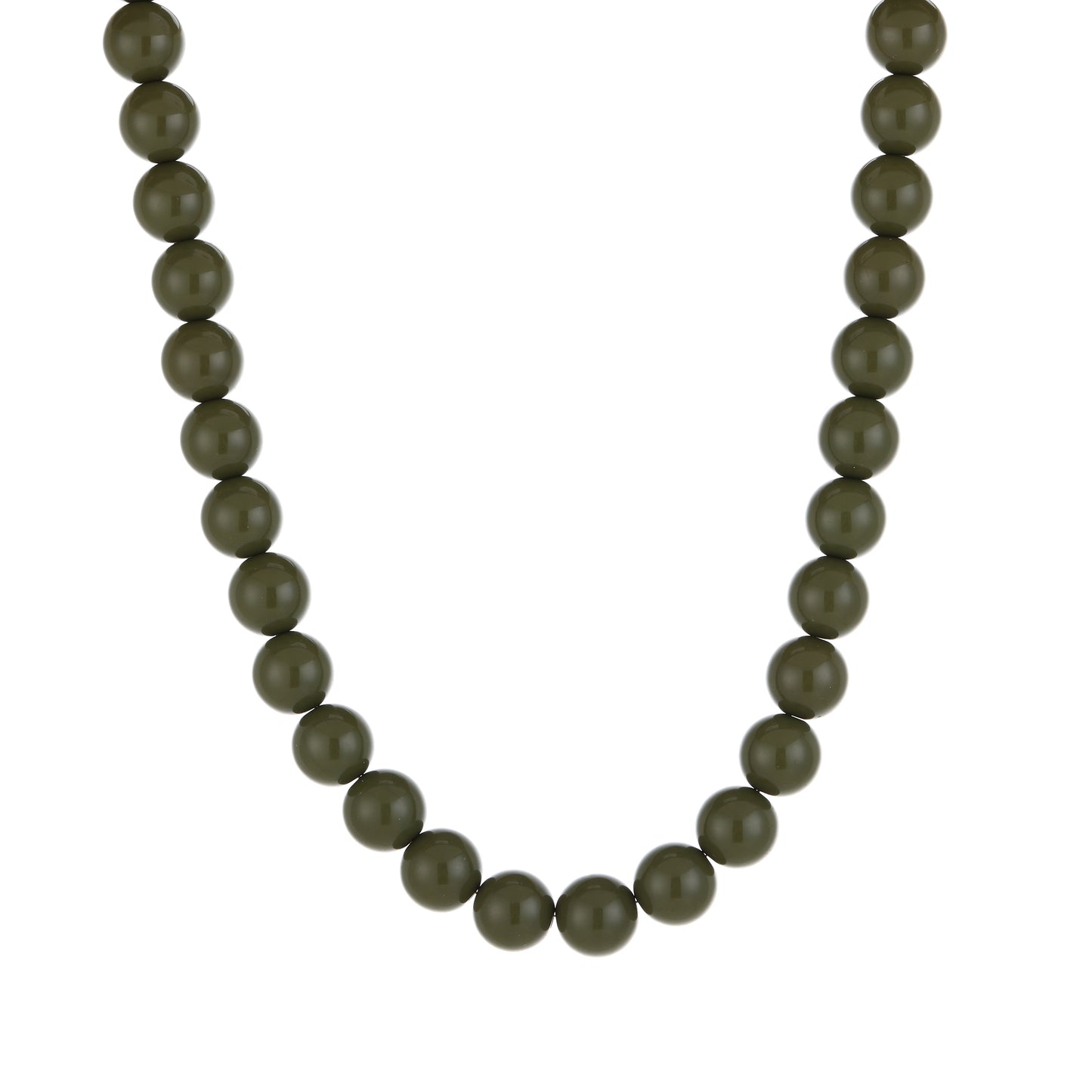 Kralenketting Ibiza S - Olijf