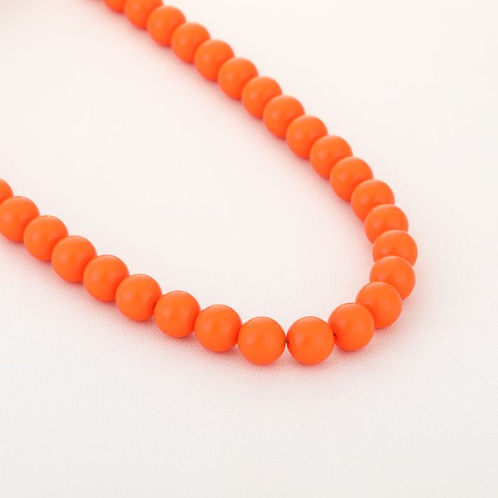 Kralenketting Ibiza S - Fel Oranje