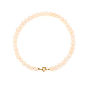 Kralen ketting - Beige