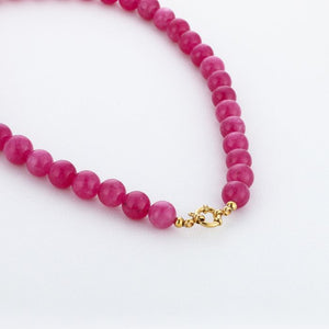 Kralen ketting - Paars