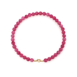 Kralen ketting - Paars
