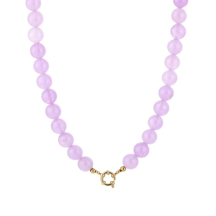 Kralen ketting - Lila