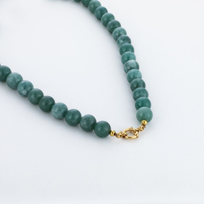 Kralen ketting - Lichtgroen