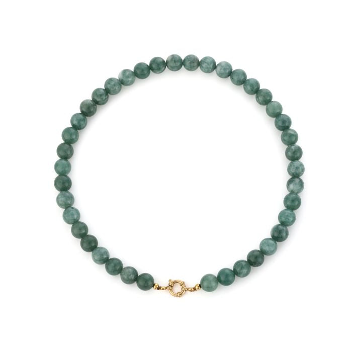 Kralen ketting - Lichtgroen