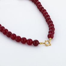 Afbeelding in Gallery-weergave laden, Kralen ketting - Bordeaux
