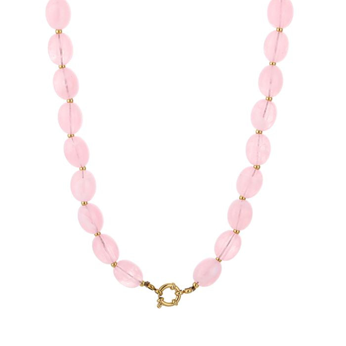 Kralen ketting - Roze