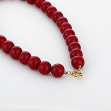 Afbeelding in Gallery-weergave laden, Kralen ketting - Bordeaux
