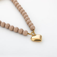 Afbeelding in Gallery-weergave laden, Kralenketting bedel - Beige
