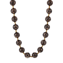 Afbeelding in Gallery-weergave laden, Kralen ketting - Tijgerprint
