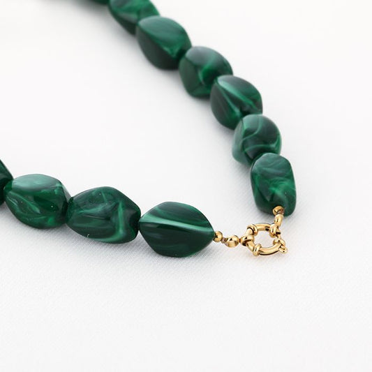 Kralenketting Flame - Groen