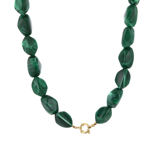 Kralenketting Flame - Groen