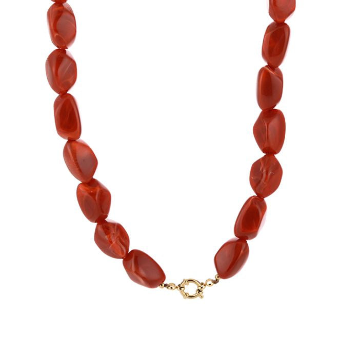 Kralenketting Flame - Oranje