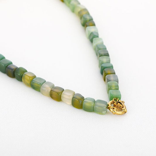 Kralenketting Bali - Groen