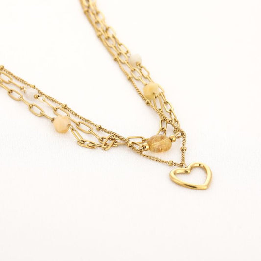 Ketting Luma - Geel