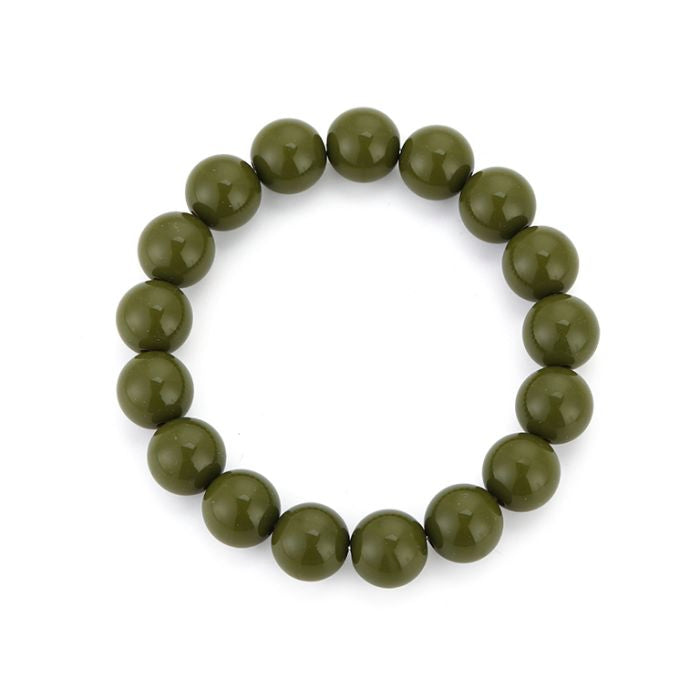 Armband Candy - Donkergroen