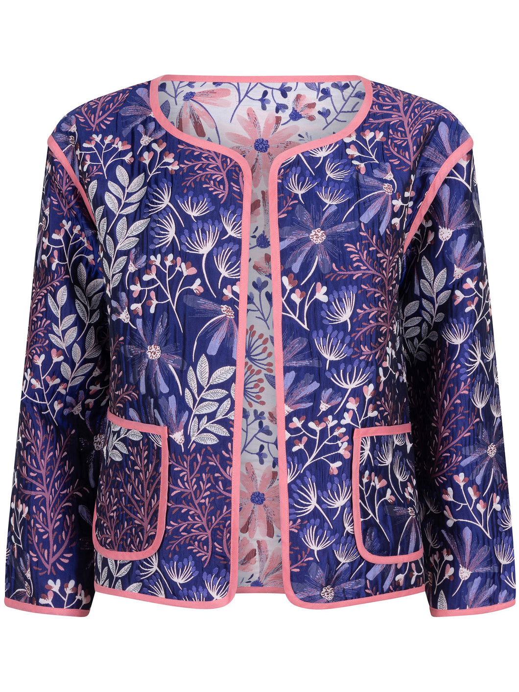 Jacket Yasmin - Blue/pink