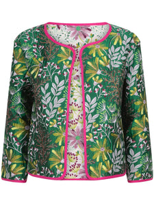 Jacket Yasmin - Fuchsia/green