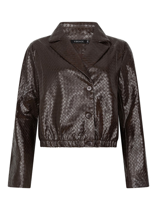 Ydence Jacket Megan - Dark brown