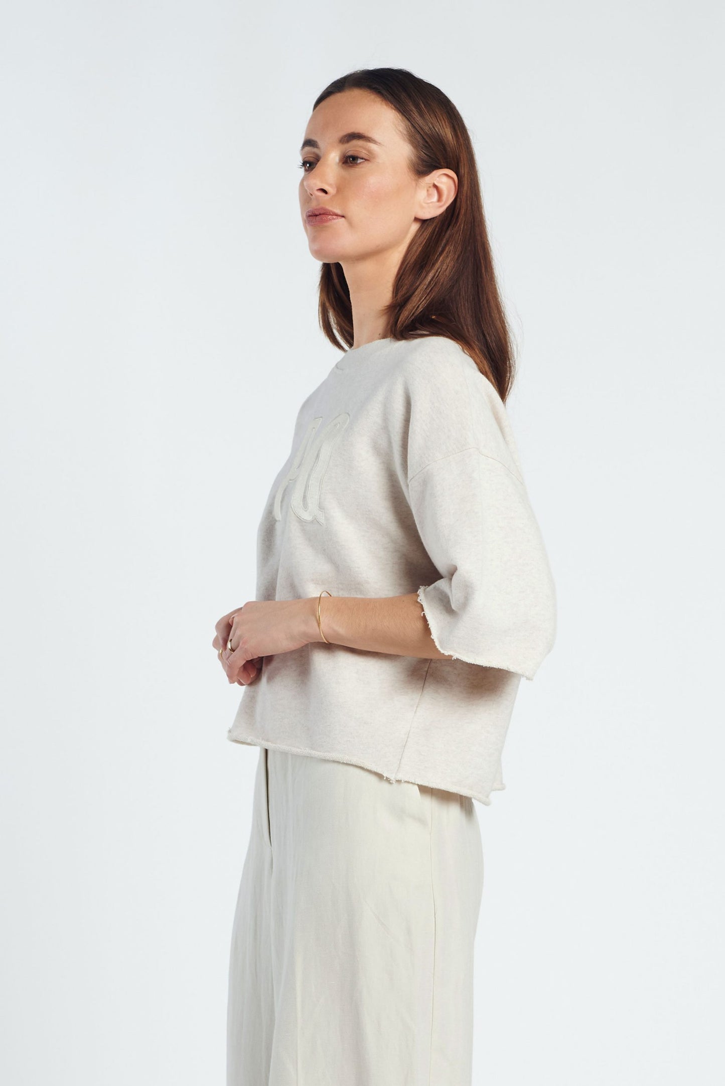 Spooq - Jott sweater - Beige melange