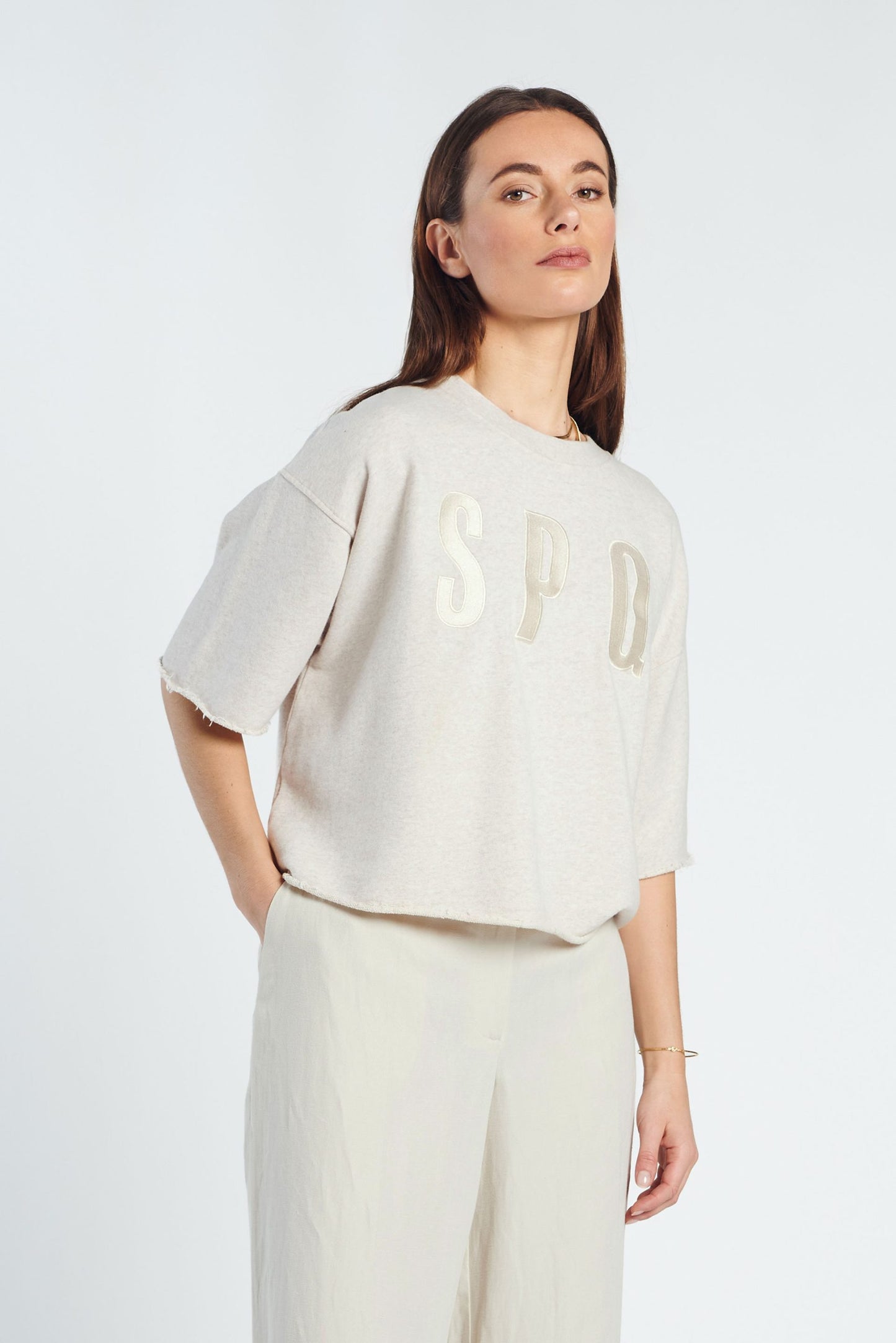 Spooq - Jott sweater - Beige melange